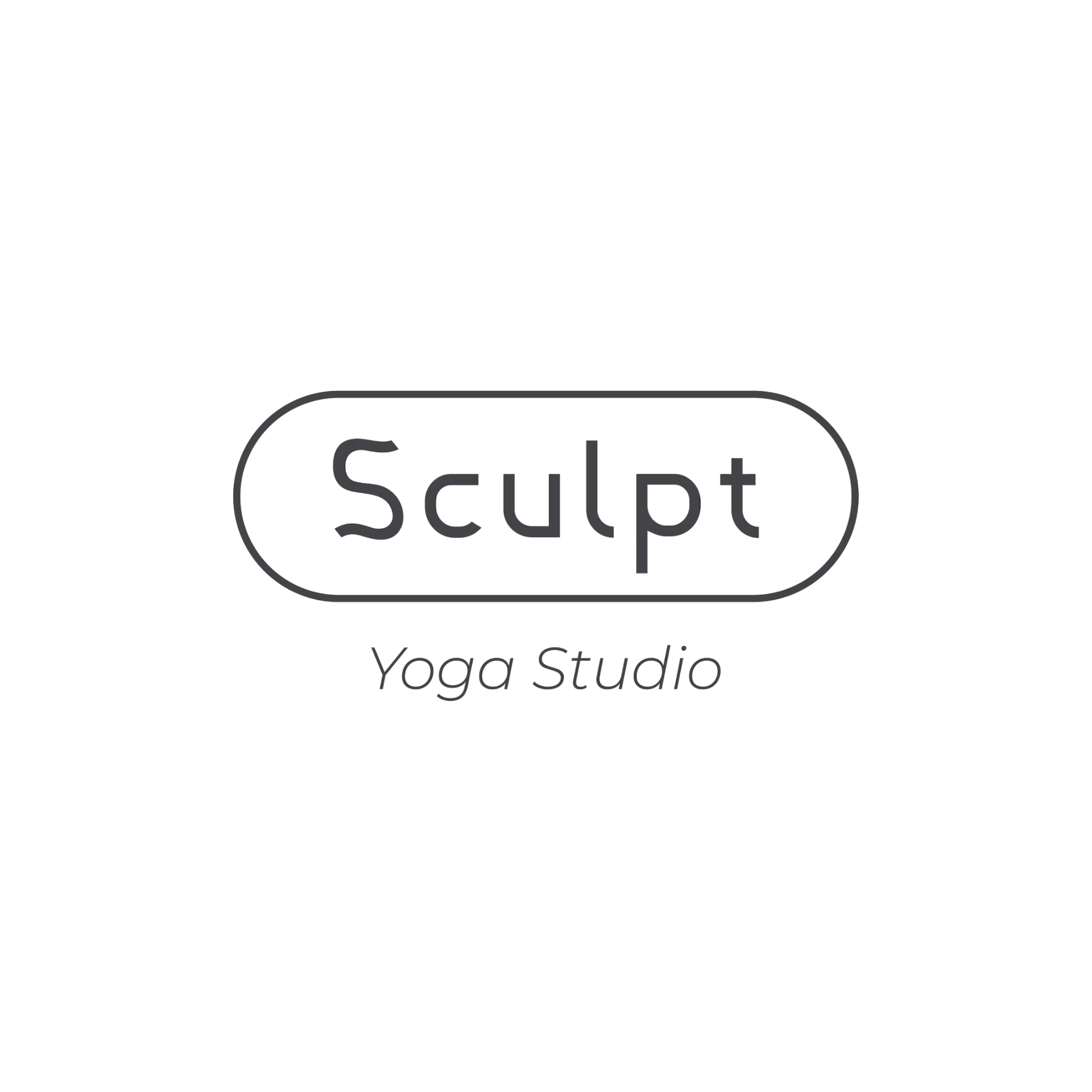 Logótipo Sculpt Yoga Studio - Aulas de Yoga em Braga