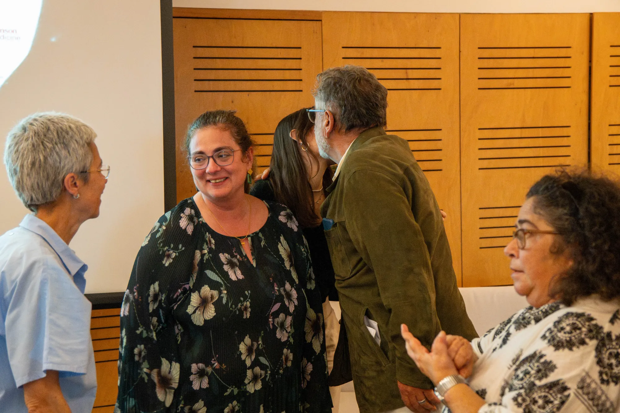 Momentos de partilha entre oradores