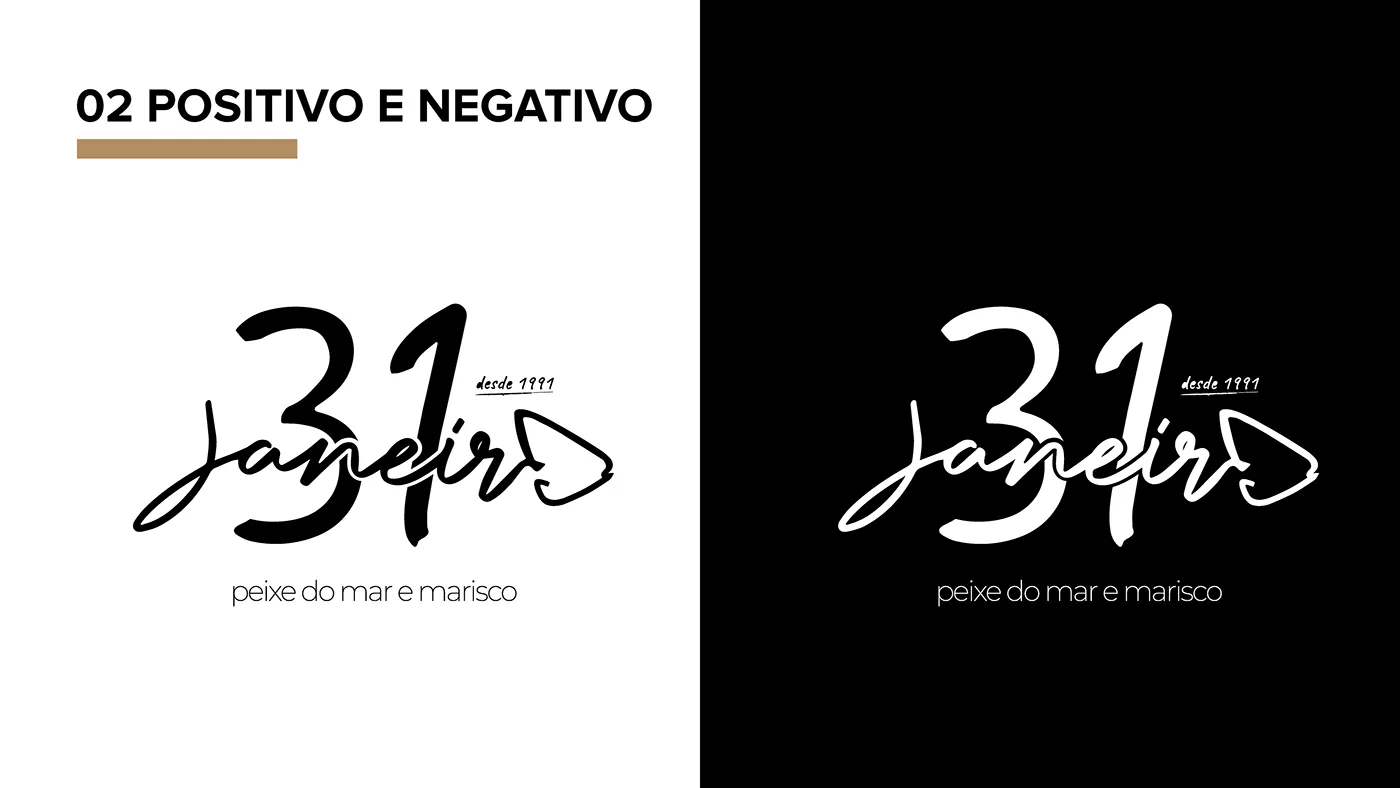 Detalhe do logótipo em relevo