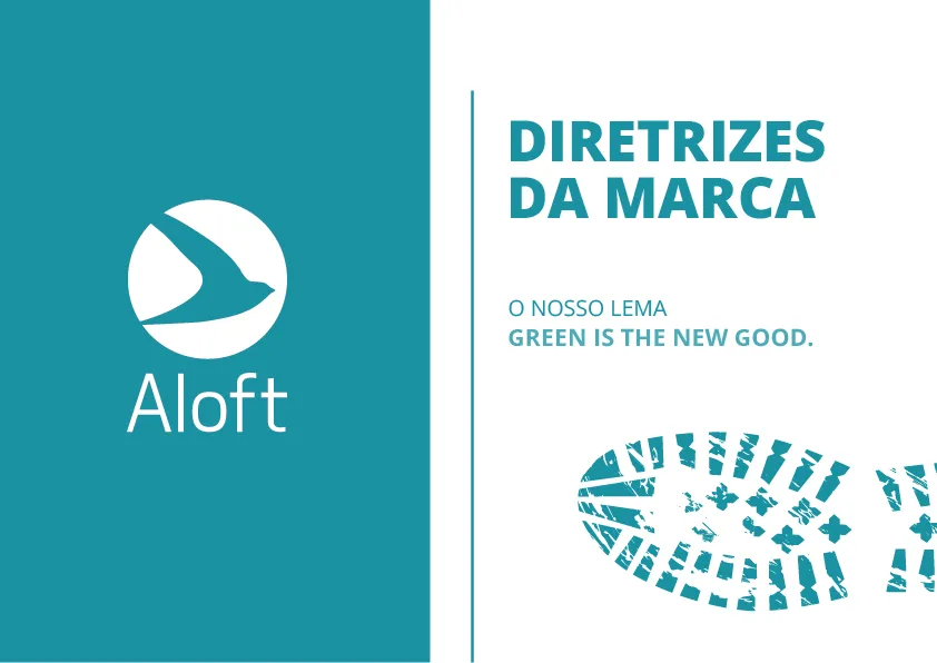 Novo logótipo e slogan Aloft
