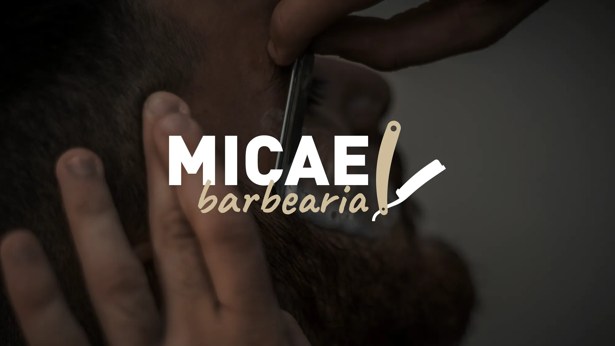 Rebranding e design de identidade visual da Micael Barbearia em Barcelos