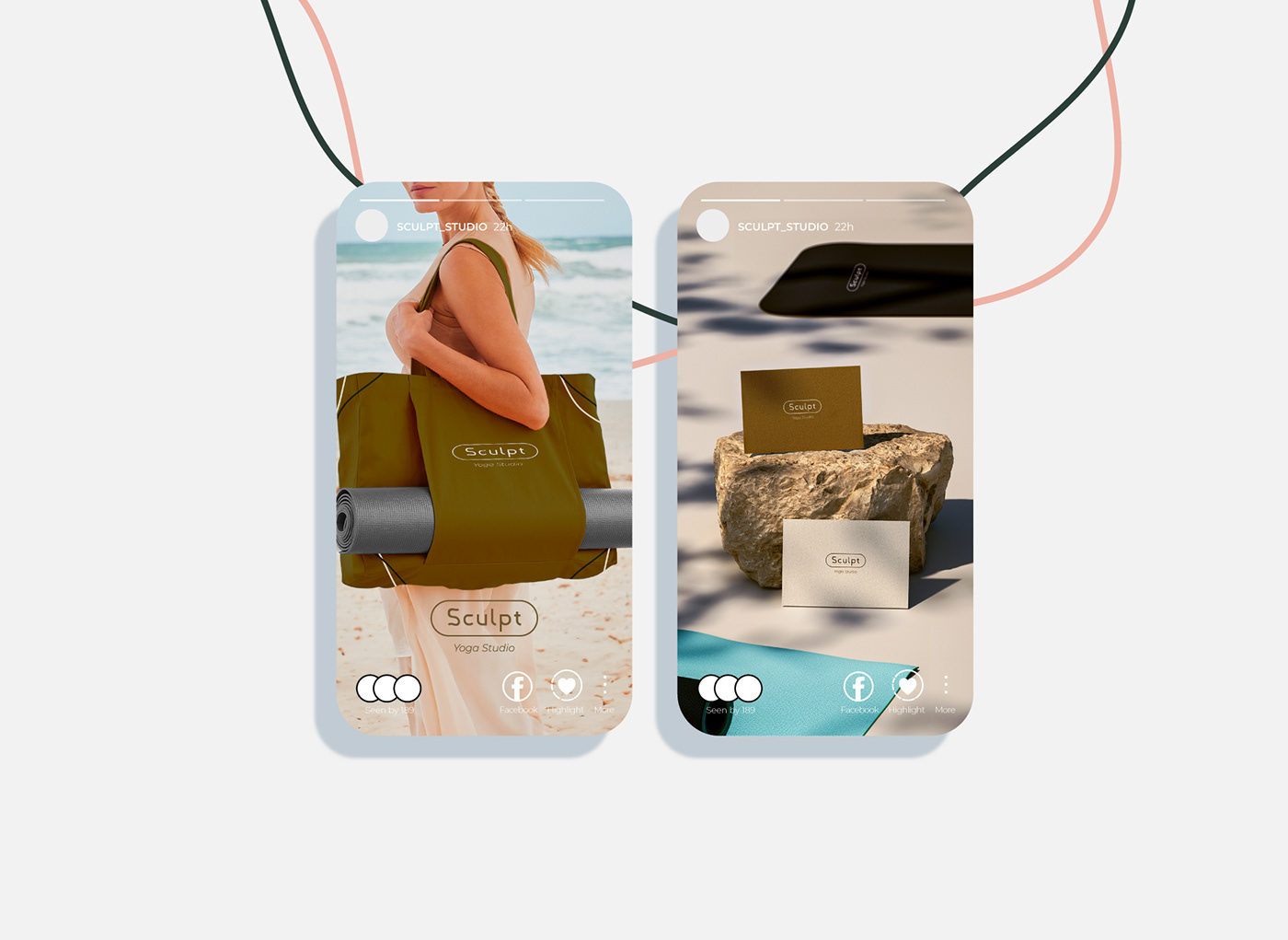 Sculpt Yoga Studio - Material de Aula Personalizado