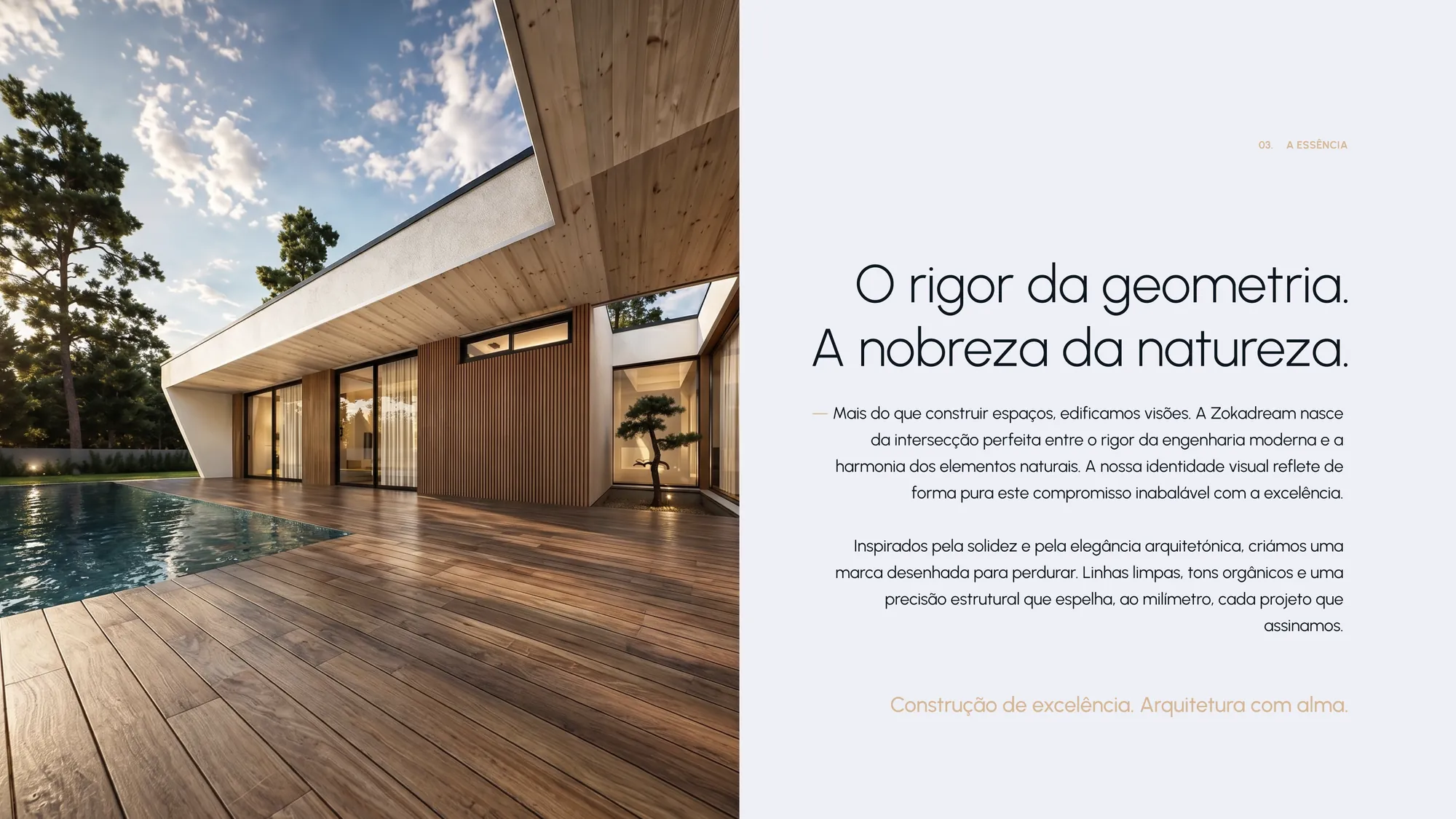 Manual de Identidade Visual Zokadream - Valores e Filosofia