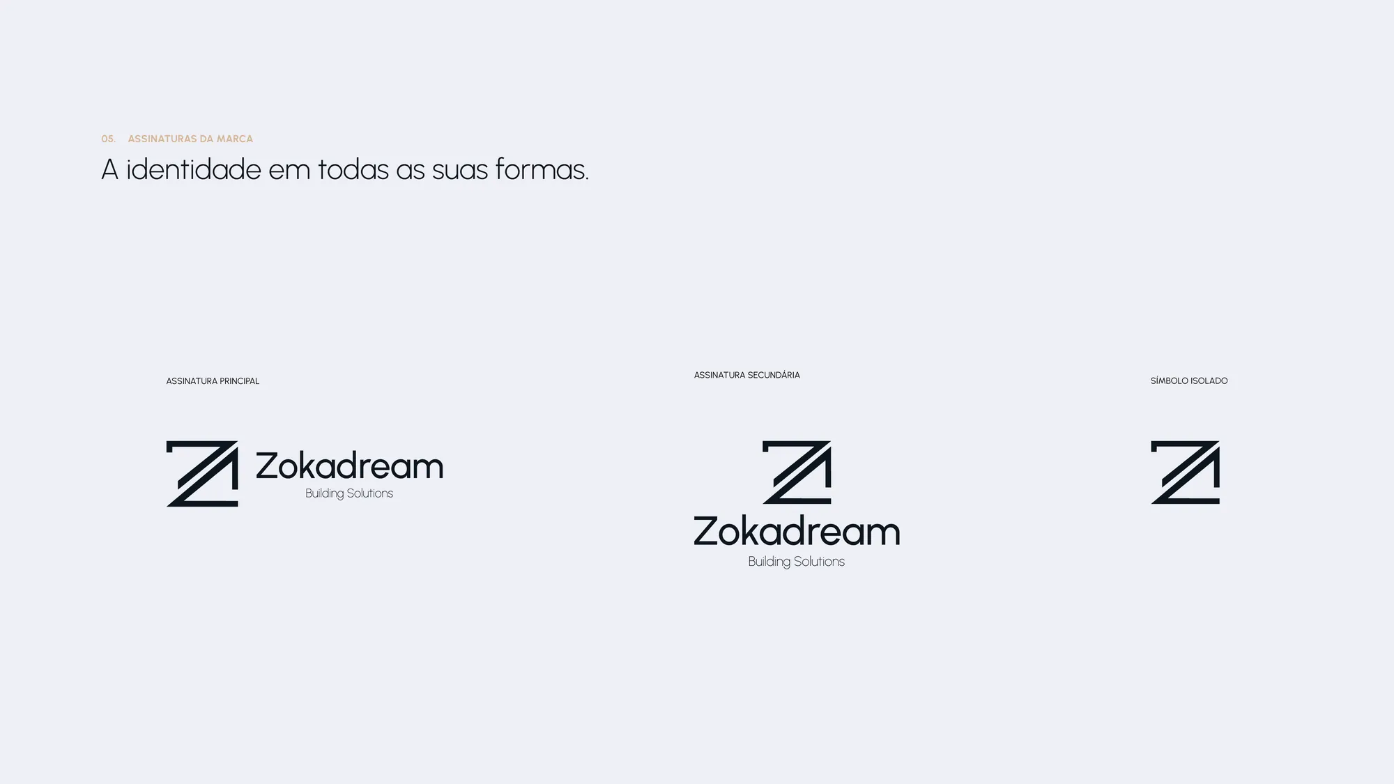 Manual de Identidade Visual Zokadream - Área de Exclusão